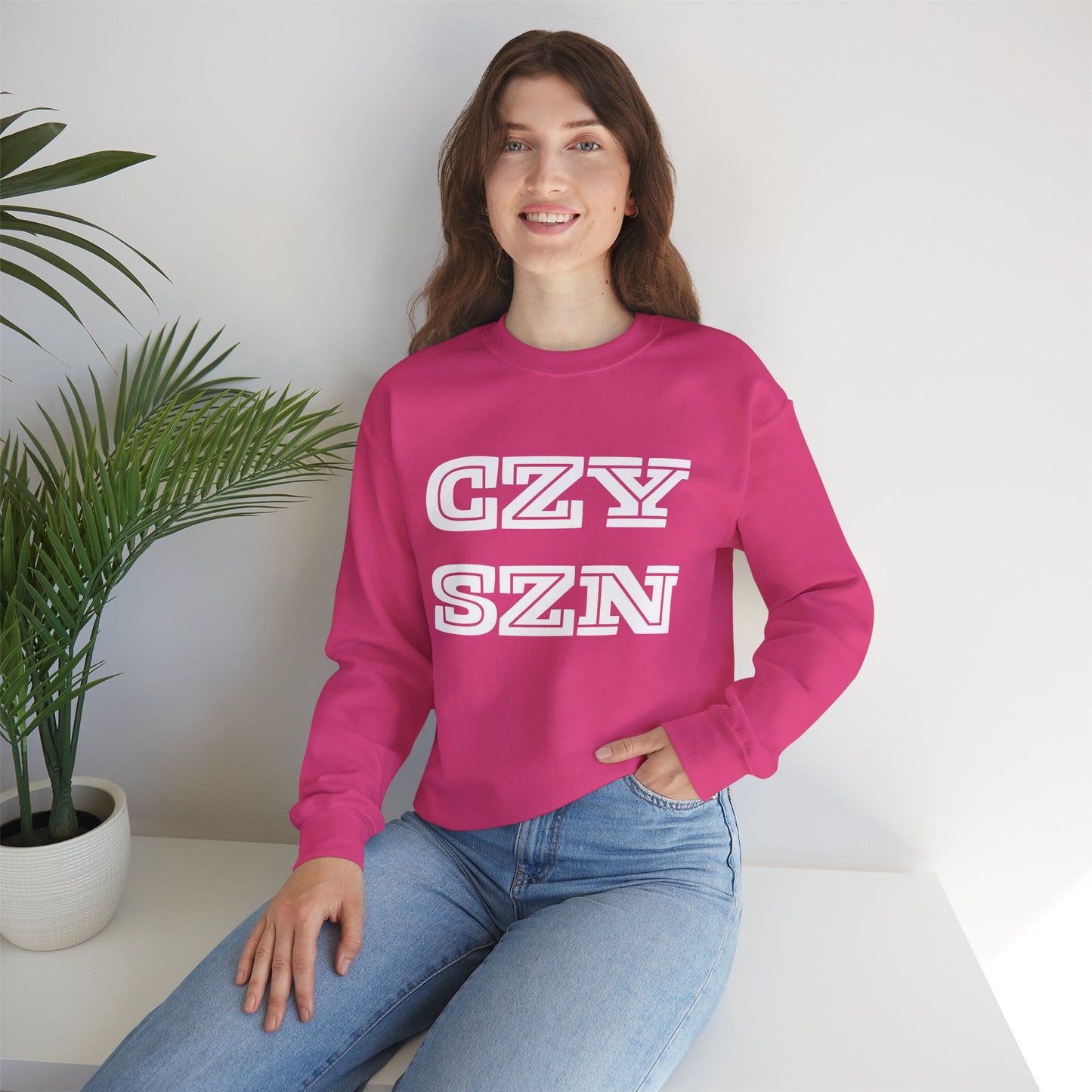 Cozy Season Sweatshirt | Unisex Heavy Blend Crewneck | Perfect for Fall & Winter, Gift for Friends, Casual Wear, Lounge, Holiday Apparel
