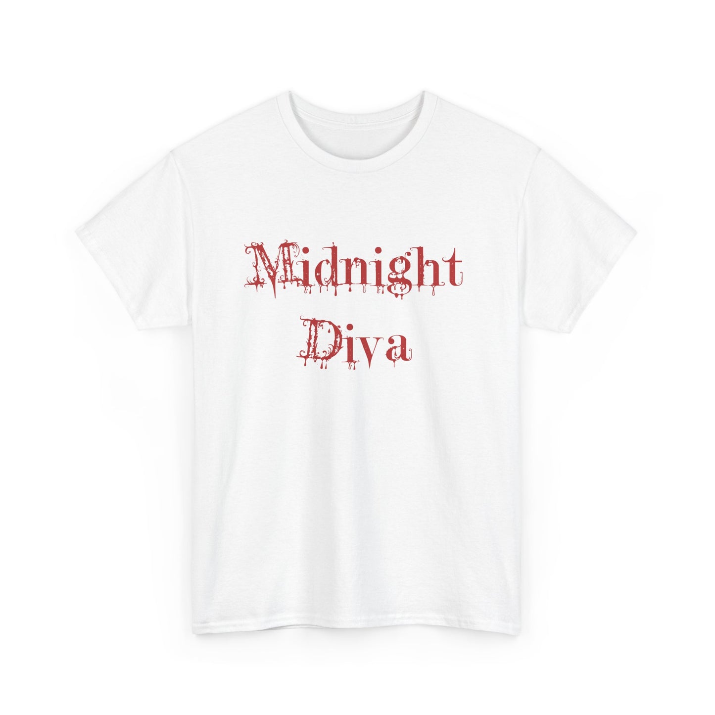Midnight Diva T-Shirt - Unisex Heavy Cotton Tee