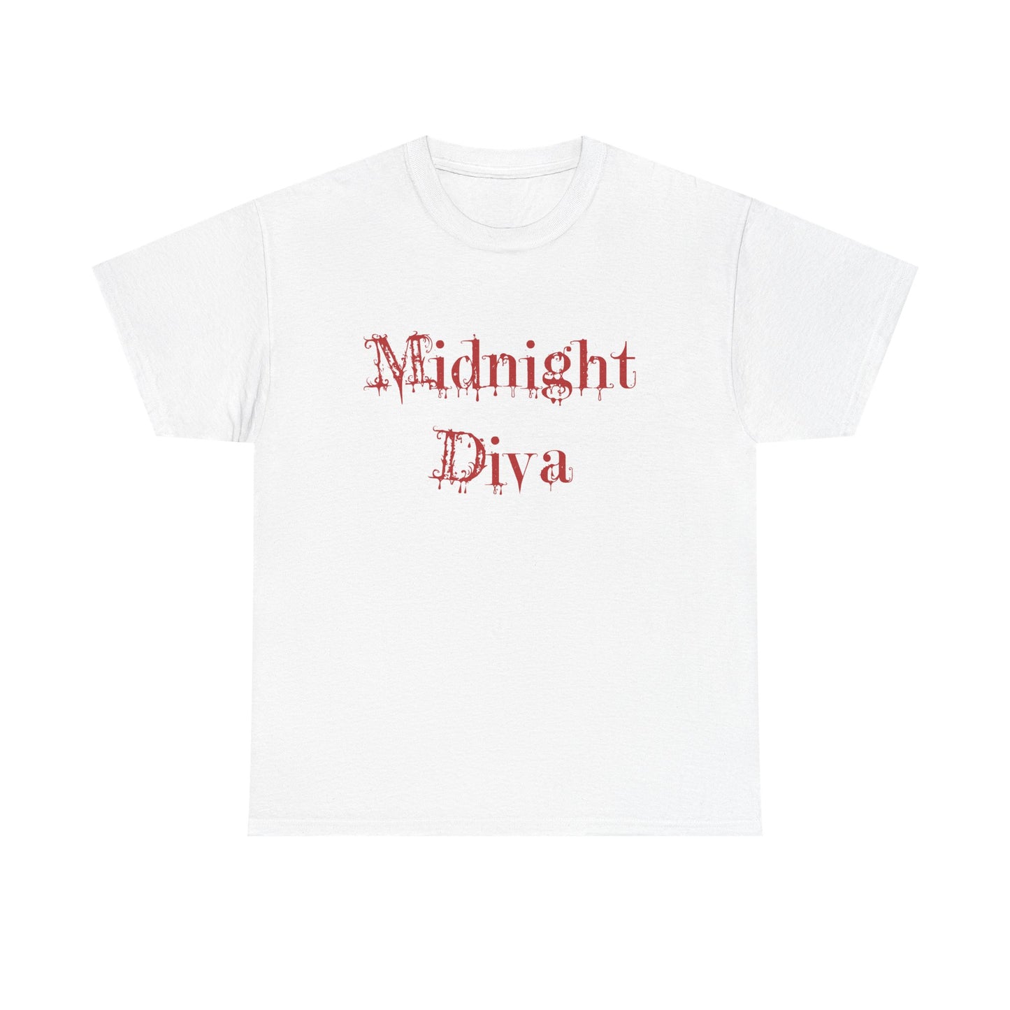 Midnight Diva T-Shirt - Unisex Heavy Cotton Tee