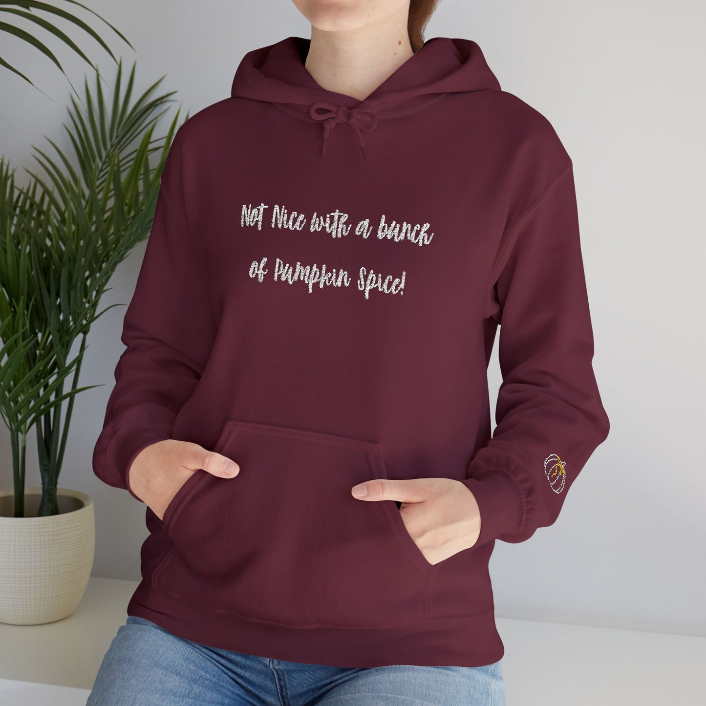 Unisex Heavy Blend™ Hooded Sweatshirt | Embroidery Design