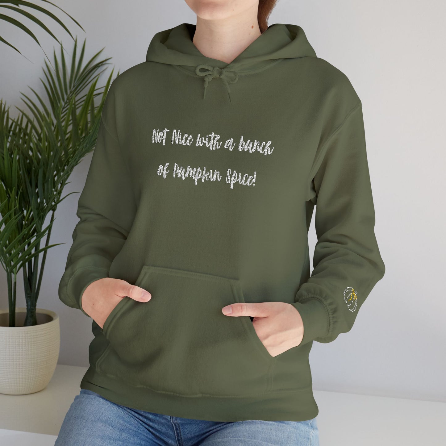 Unisex Heavy Blend™ Hooded Sweatshirt | Embroidery Design