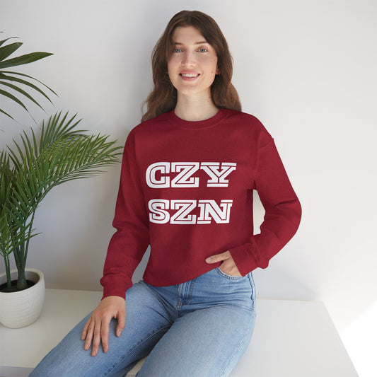 Cozy Season Sweatshirt | Unisex Heavy Blend Crewneck | Perfect for Fall & Winter, Gift for Friends, Casual Wear, Lounge, Holiday Apparel