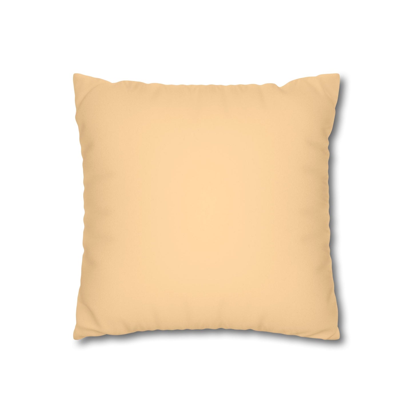 Autumn Stacked Kitties | Faux Suede Square Pillowcase